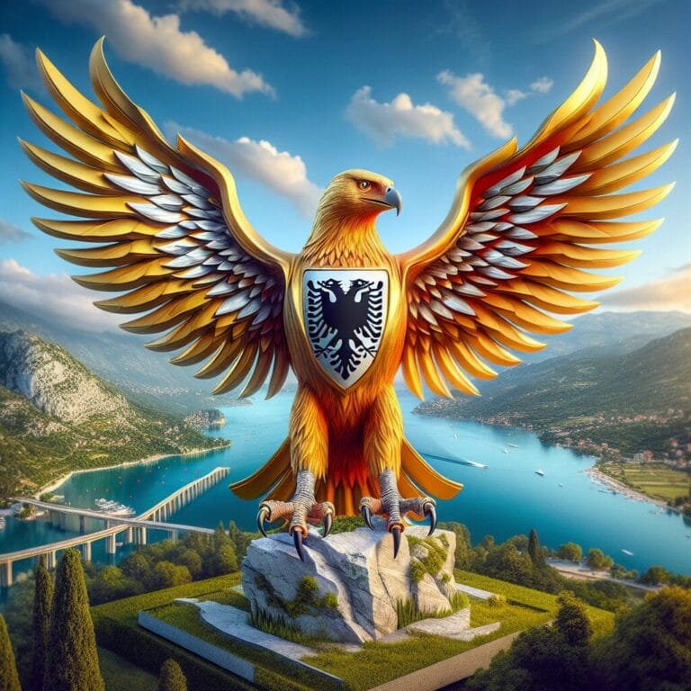 Animal national d'Albanie : L'Aigle royal