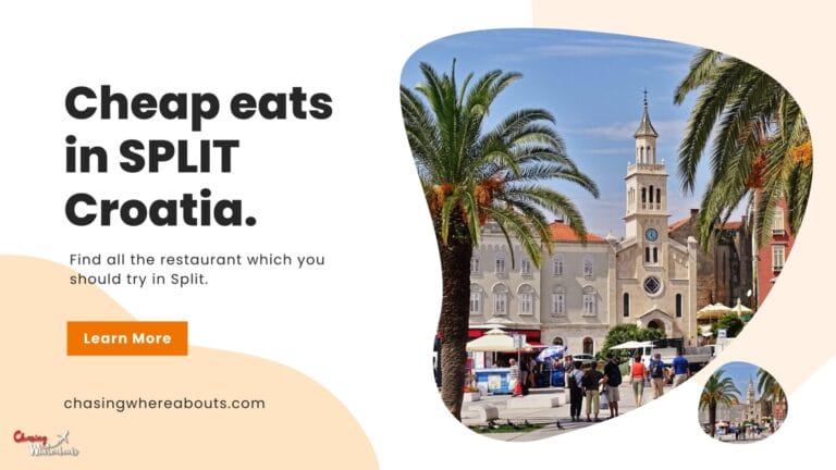 10+ Best Cheap Eats in Split Croatia (Free Guide)